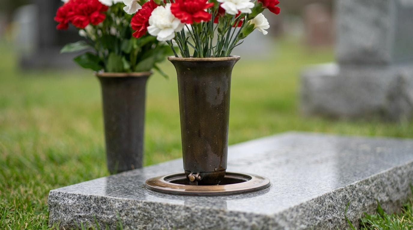 cemetery regulations for urns and markers