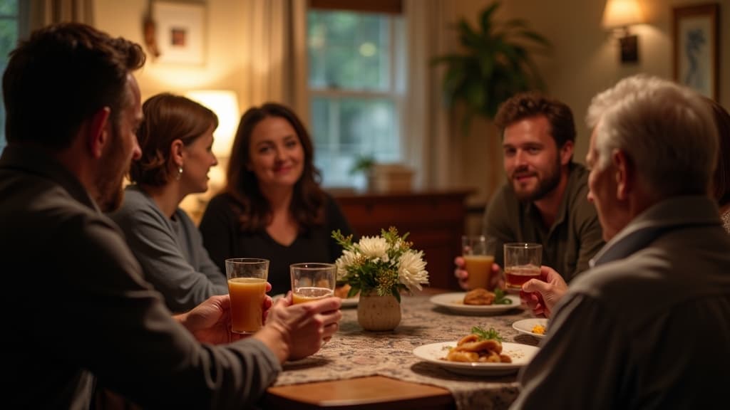 Sharing comfort and memories in a relaxed setting