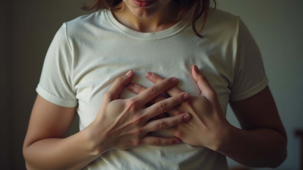 The physical pain and broken heart sensation are often experienced during grief.