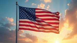 The enduring ideals of freedom, justice, and the spirit of the United States.