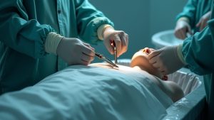 Professional tools used in the embalming process