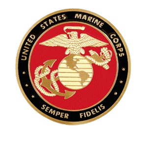 US Marine Corp. Medallion Appliques