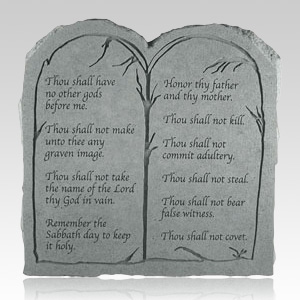 The Ten Commandments Tablet