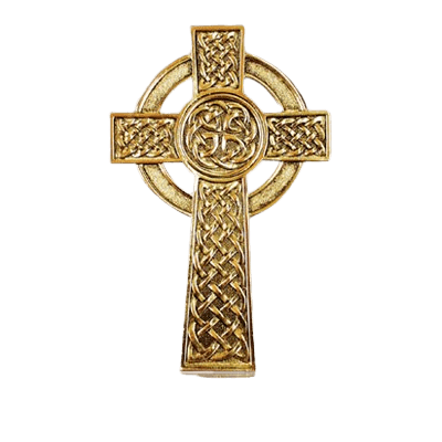 Knotted Celtic Cross Medallion Appliques