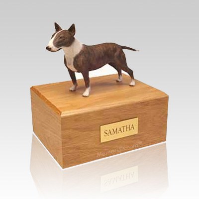 bull terrier urn