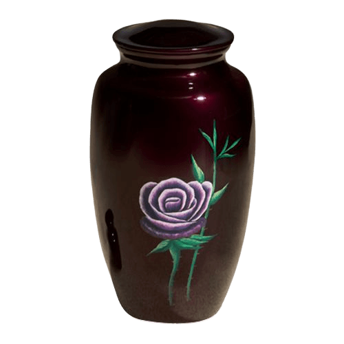 Mystic Rose Cremation Urn