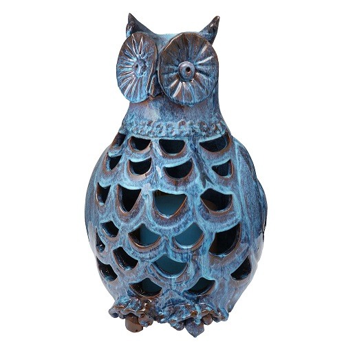 Owl Ceramic Cremation Urn