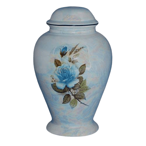 Darlene Blue Ceramic Cremation Urn