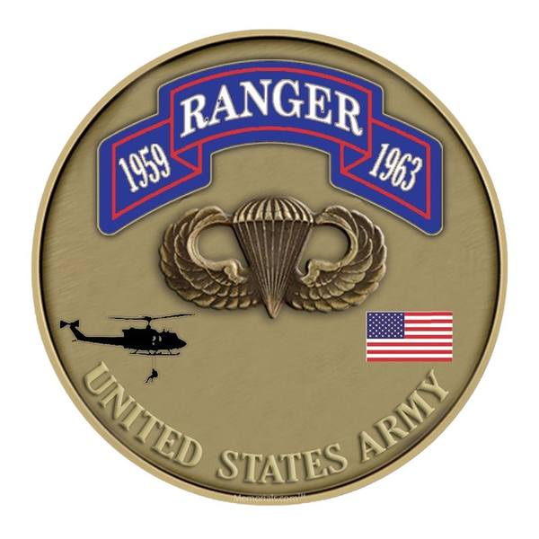 1959 - 1963 Army Ranger Medallion