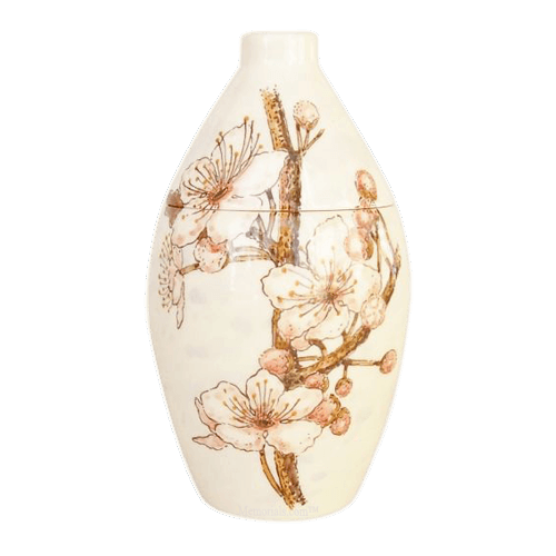 Cherry Blossom Keepsake Cremation Urn