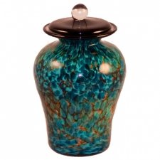 Glass Pet Urns | Glass Art Memorial Cremation Urns for Pets