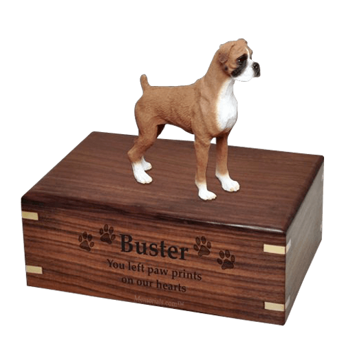 Boxer dog clearance urn for ashes