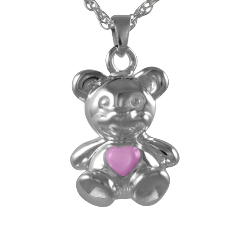 Teddy Bear Pink Keepsake Jewelry