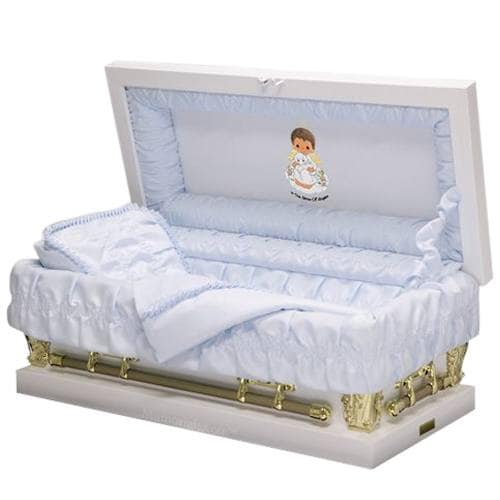 African American Boy Casket