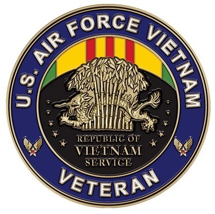 Air Force Vietnam Veteran Medium Medallion