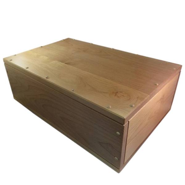 Alder Wooden Pet Casket