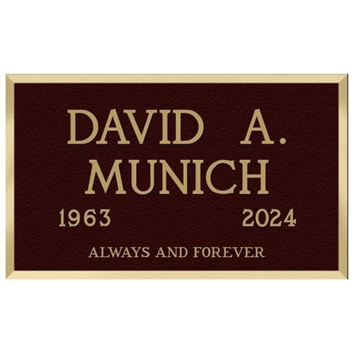 Always and Forever Niche Plaque