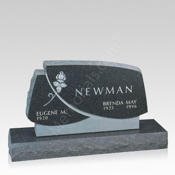 Ascension Companion Granite Headstone