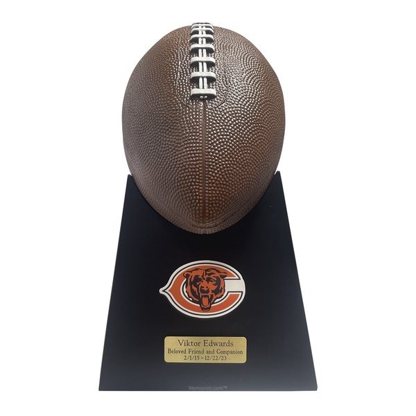 Bears Football Cremation Urn