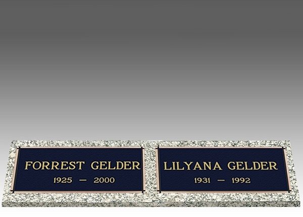 Beloved Bronze Cemetery Headstones