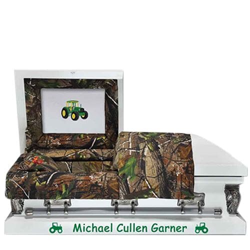 Big Tractor Small Child Casket