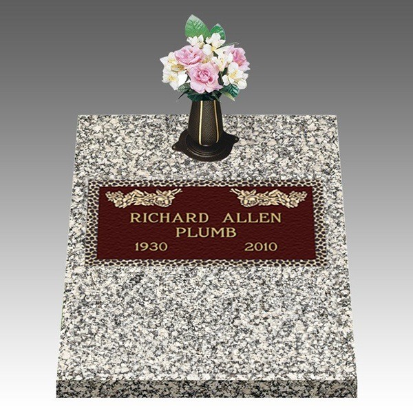 Blooming Springs Deep Top Bronze Headstone II