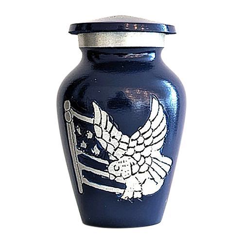 Blue American Dream Keepsake Urn