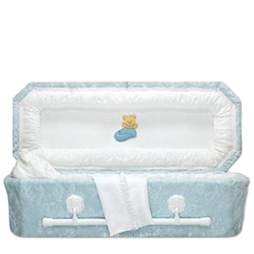 Blue Teddy Child Caskets