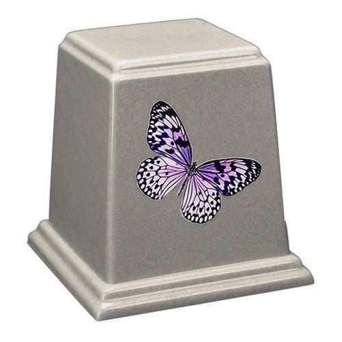 Butterfly Whisper Crest Cultured Urn