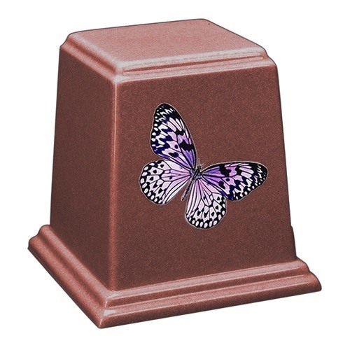 Butterfly Whisper Migration Cultured Urn