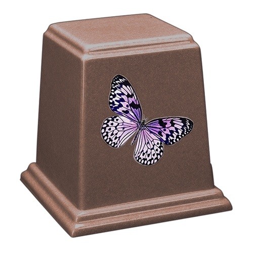 Butterfly Whisper Woods Cultured Urn