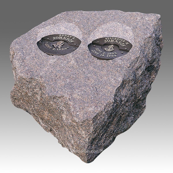 Large Companion Memorial Cremation Rock