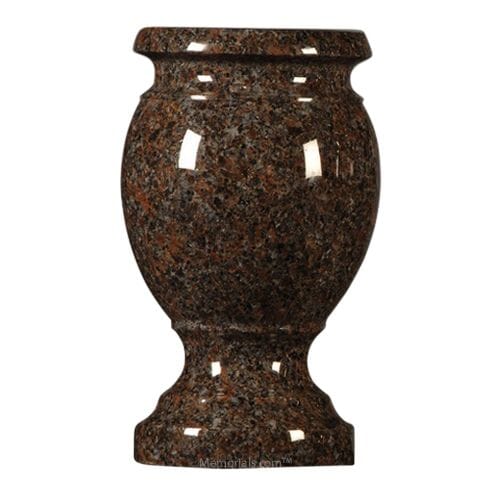 Dakota Mahogany Granite Vase