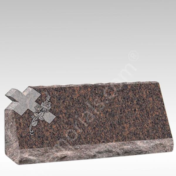 Dynasty Cross Slant Grave Marker