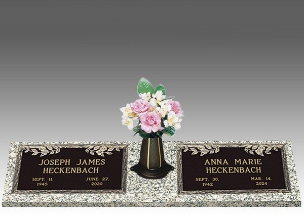 Dynasty Dogwood Bronze Cemetery Headstones II