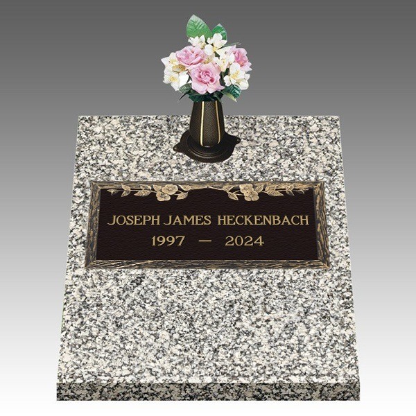 Dynasty Dogwood Deep Top Bronze Headstone II