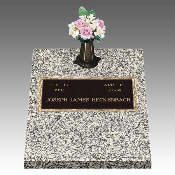 Dynasty Simplicity Deep Top Bronze Headstone II