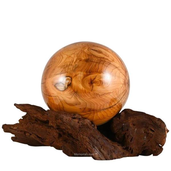 Earth Wooden Unique Urn