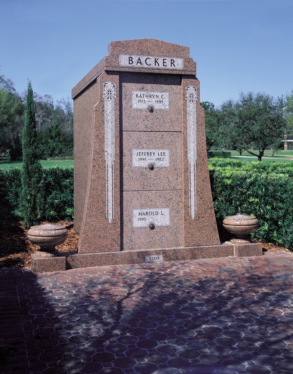 Edessa Memorial Granite Crypt