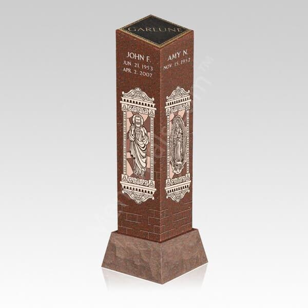 Elegant Cremation Pillar