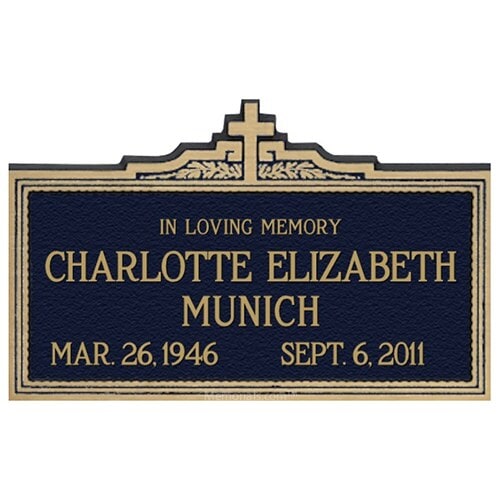 Everlasting Faith Memorial Niche Plaques