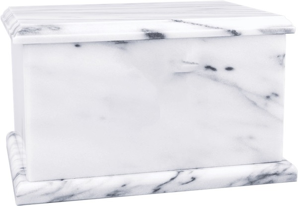Evermore White Marble Urn