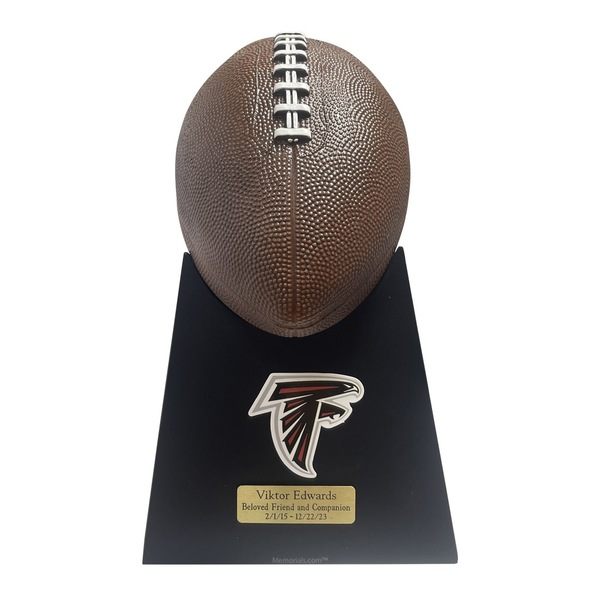 Falcons Football Cremation Urn