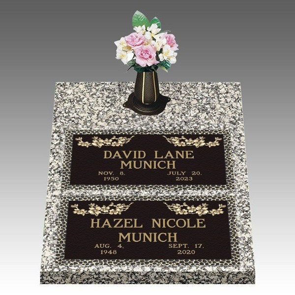 Garden of Life Dogwood Deep Bronze Cemetery Headstones II