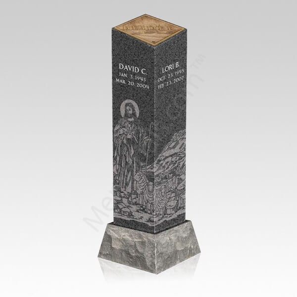 Good Shepherd Cremation Pillar