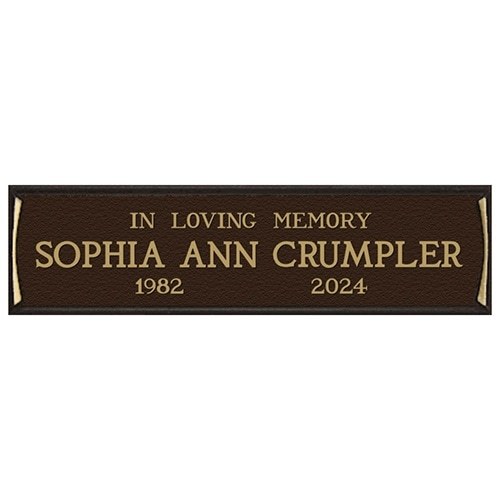 Guidance Scroll Niche Plaque