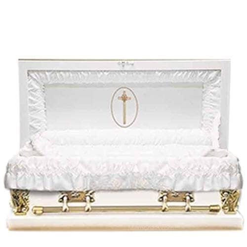 Heavenly Cross Medium Child Casket