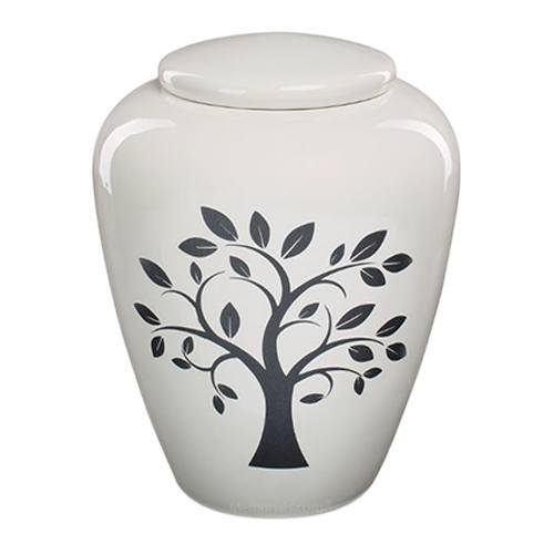 Heavenly Willow Ceramic Cremation Urn