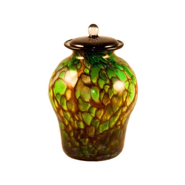 Hydra Glass Cremation Urn For Two