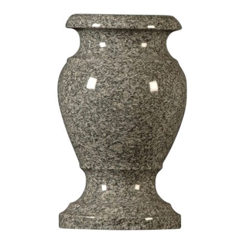 Imperial Gray Granite Vase